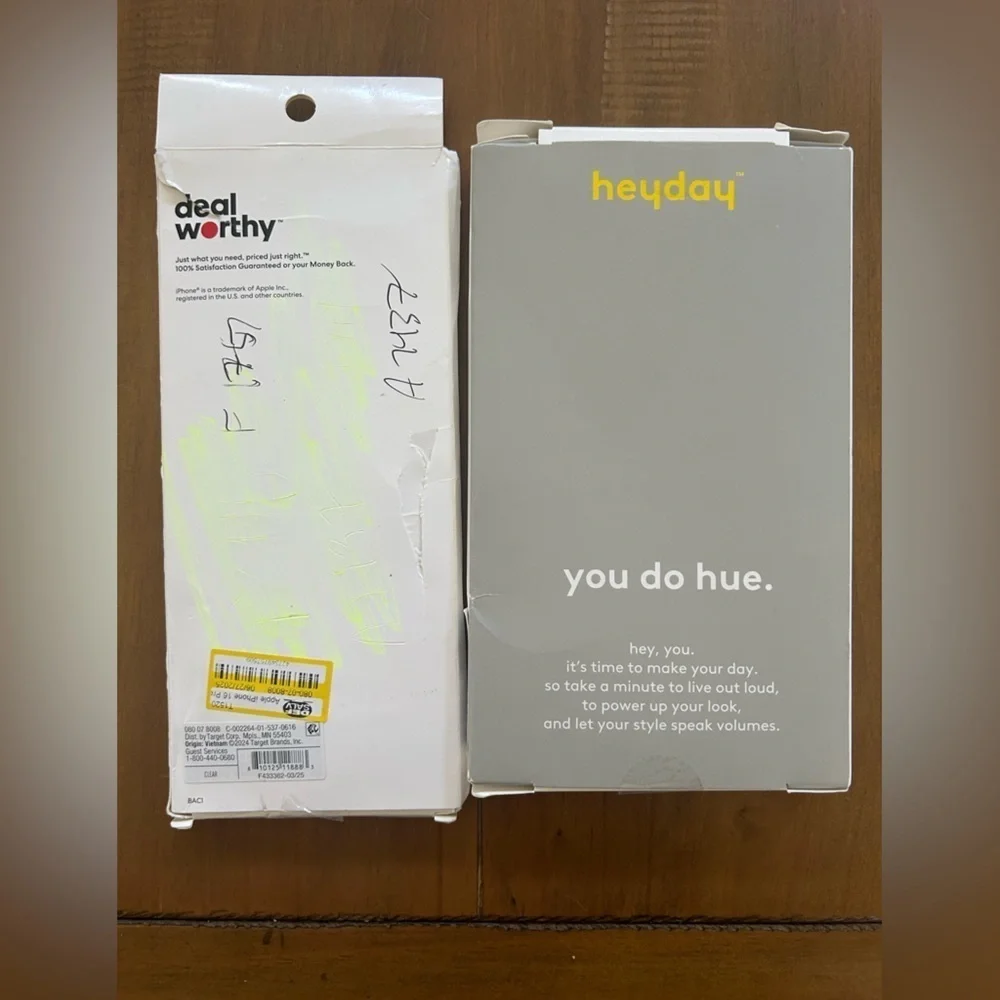 NIB Heyday Purple Phone Case for iPhone 16 Pro Max